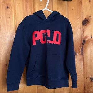 Polo Ralph Lauren Dark Blue Garment with Red Accent